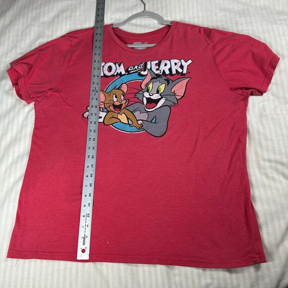 Graphic cartoon Men’s Sz 2XL Tom and Jerry 60% Cotton 40% Polyester T-shirts - Picture 5 of 6